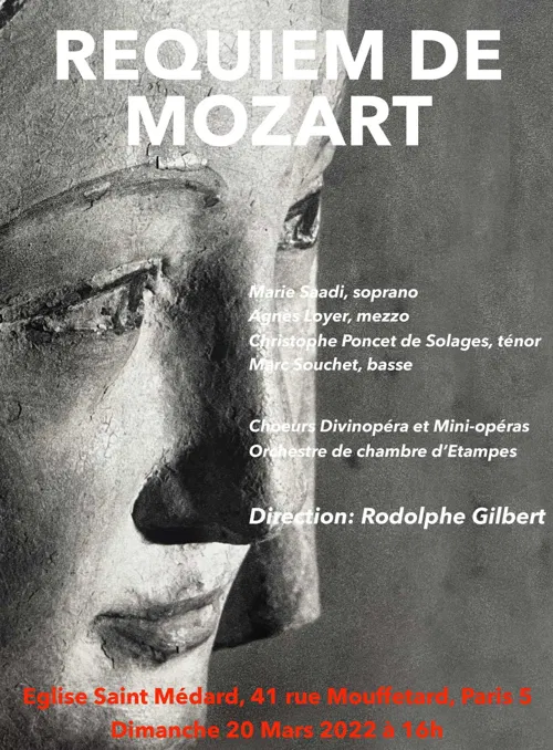 Affiche de Requiem de Mozart