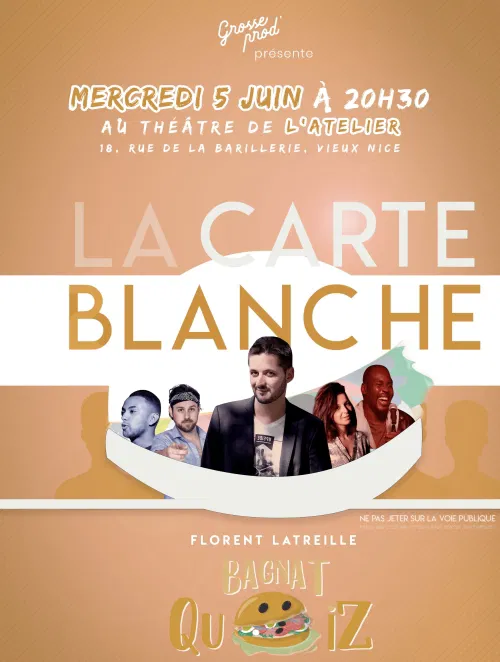Affiche de Carte Blanche #02