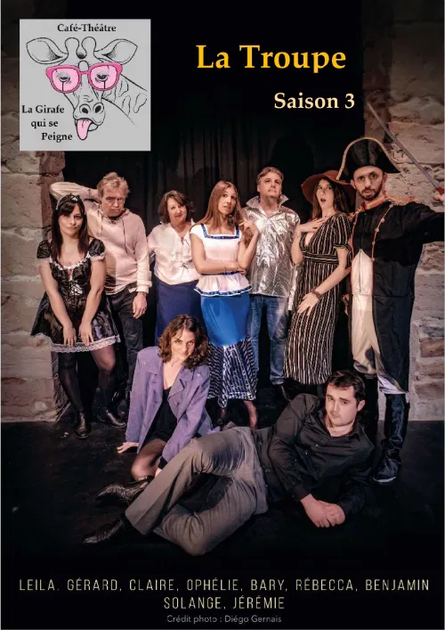 Affiche de Troupe de La Girafe qui se peigne : Saison 3