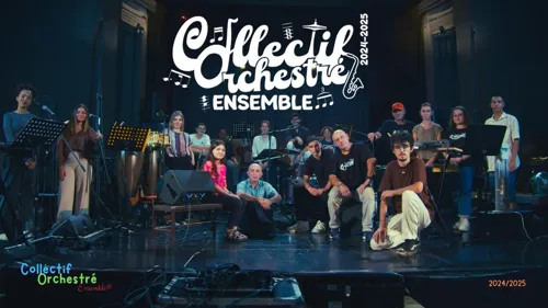 Affiche de Conférence/Concert - Collectif Orchestré