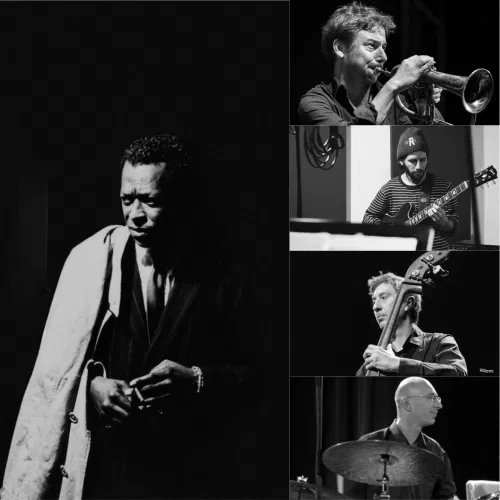 Affiche de François Bernat Quartet, hommage à Miles Davis