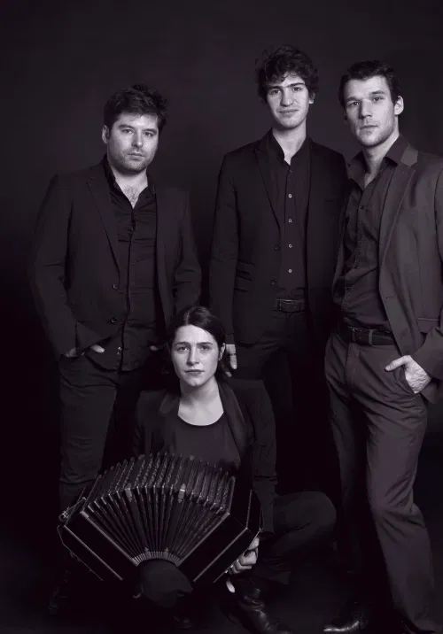 Affiche de Louise Jallu Quartet + Sébastien Giniaux
