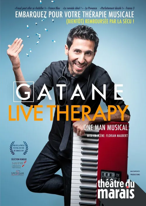 Affiche de Gatane dans Live therapy