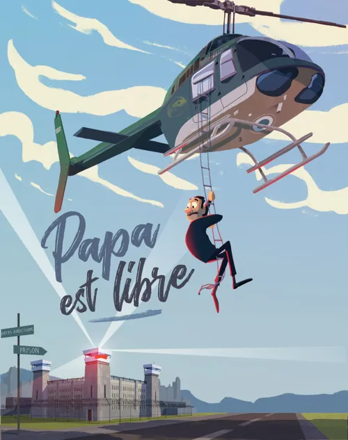 Affiche de Papa est libre