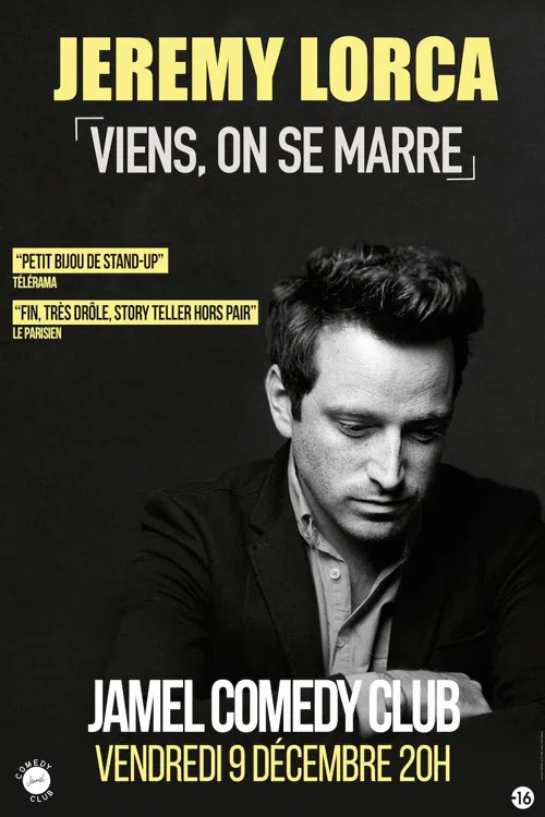 Affiche de Jeremy Lorca dans Viens, on se marre