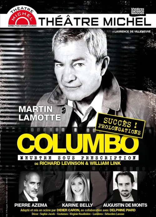 Affiche de Columbo | Meurtre sous prescription | Avec Martin Lamotte