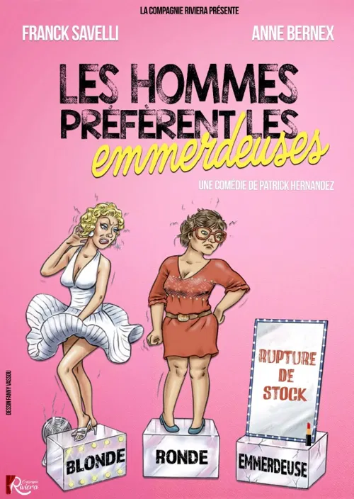 Affiche de Les hommes préfèrent les emmerdeuses