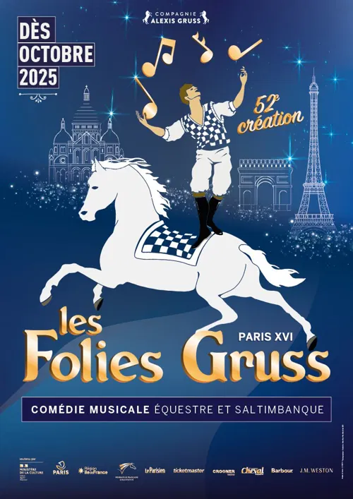 Affiche de Les Folies Gruss à Paris