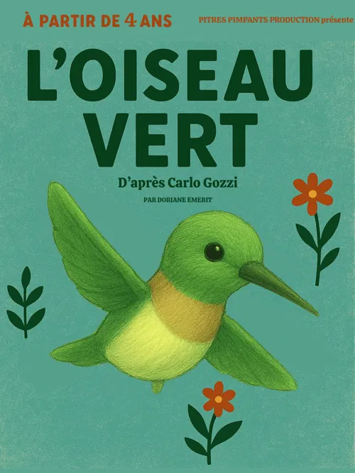 Affiche de L'oiseau vert