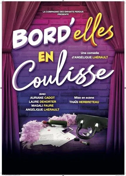 Affiche de Bord'elles en coulisse