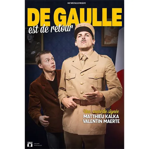 Affiche de De Gaulle est de retour