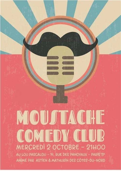 Affiche de Le Moustache Comedy Club
