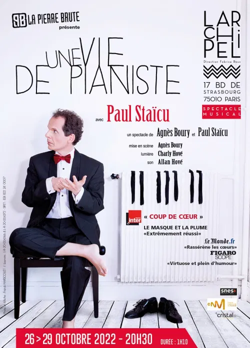 Affiche de Une vie de pianiste