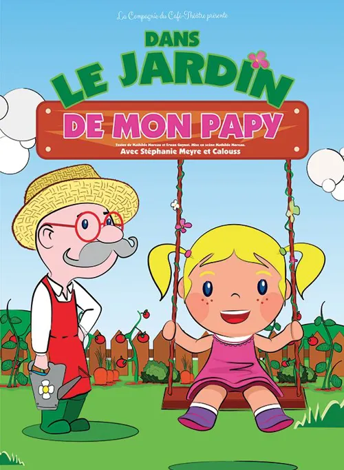 Affiche de Dans le jardin de mon papy