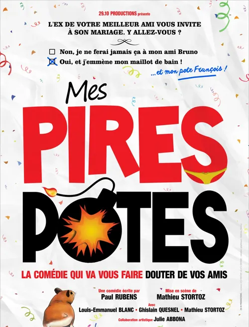 Affiche de Mes pires potes