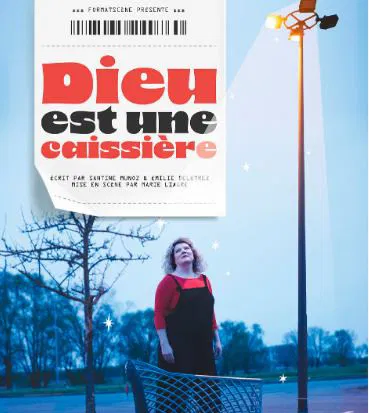 Affiche de Dieu est une caissière