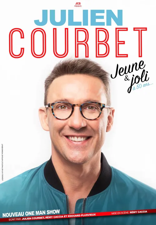 Affiche de Julien Courbet dans Jeune et joli à 50 ans...
