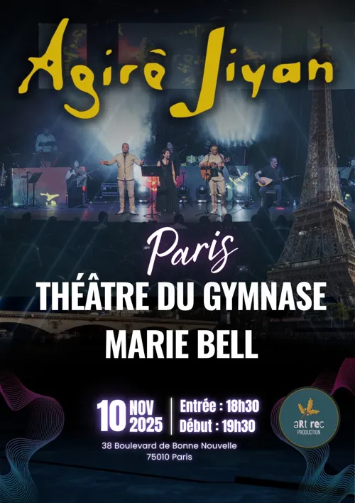 Affiche de Agirê Jiyan | Live à Paris