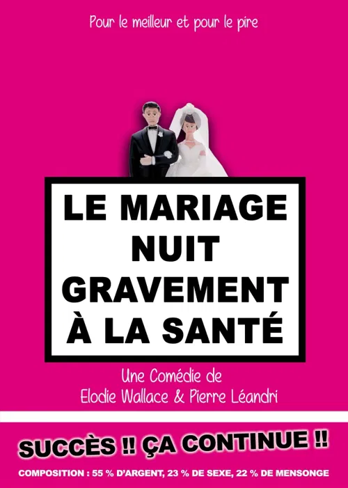 Affiche de Le mariage nuit gravement a la santé