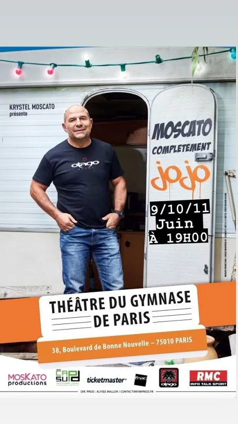Affiche de Moscato Complètement Jojo