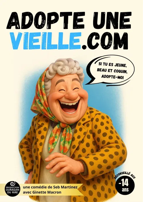 Affiche de Adopte une vieille.com