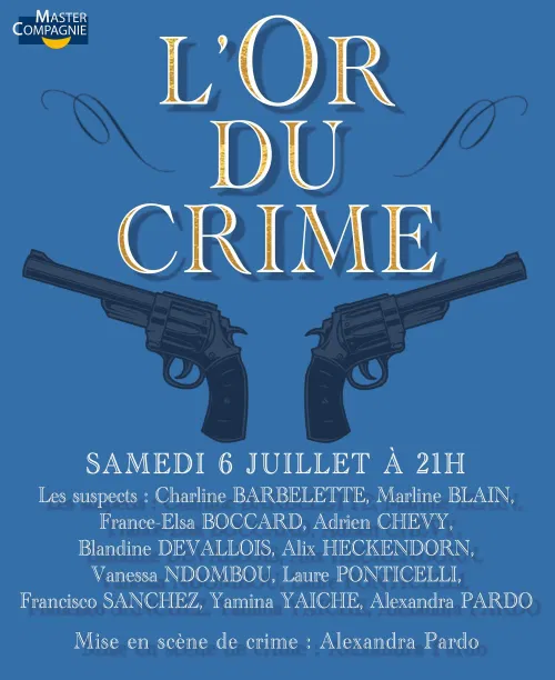 Affiche de L'or du crime