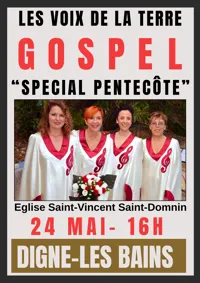Les voix de la terre : Gospel - Spécial Pentecôte - 