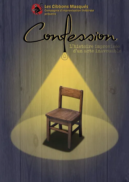 Affiche de Confession | par Les Gibbons Masqués