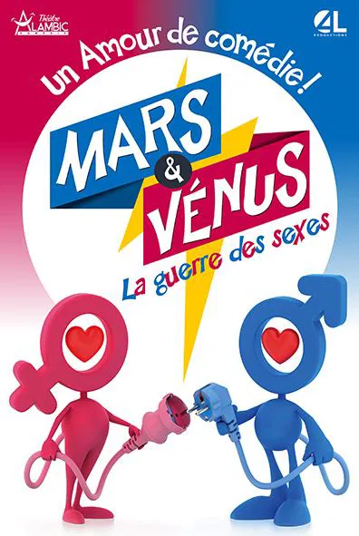 Affiche de Mars et Vénus : La guerre des sexes