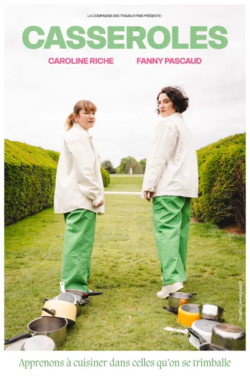 Affiche de Casseroles, duo improvisé et savoureux