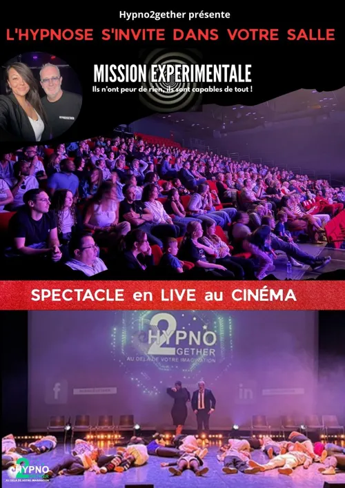 Affiche de Hypno2Gether : l'hypnose s'invite dans votre salle à Torcy