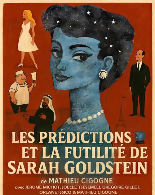 Affiche de Les prédictions et la futilité de Sarah Goldstein