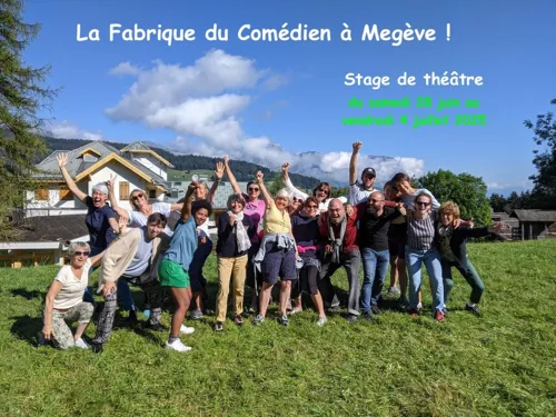 Affiche de Stage théâtre été : Impro et émotions