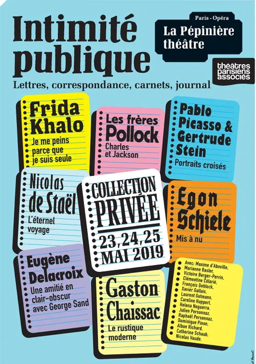 Affiche de Intimité publique 2019