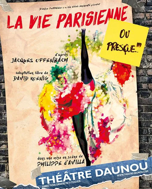 Affiche de La Vie Parisienne ou presque