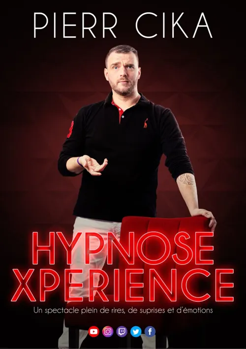 Affiche de Pierr Cika dans Hypnose Xperience