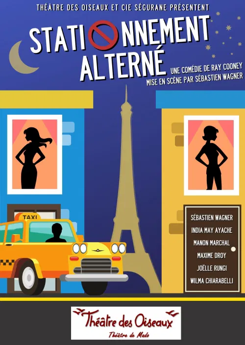 Affiche de Stationnement Alterné