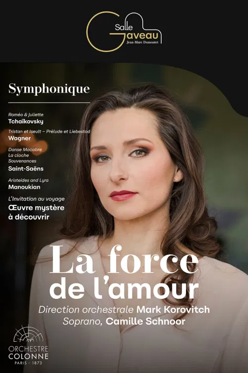 Affiche de Concert Symphonique : La Force de l'Amour