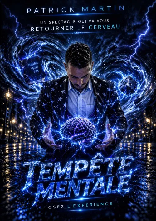 Affiche de Patrick Martin dans Tempête Mentale