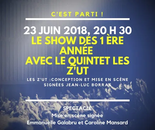 Affiche de Le Show des 1ère Année & Quintet Les Zu't