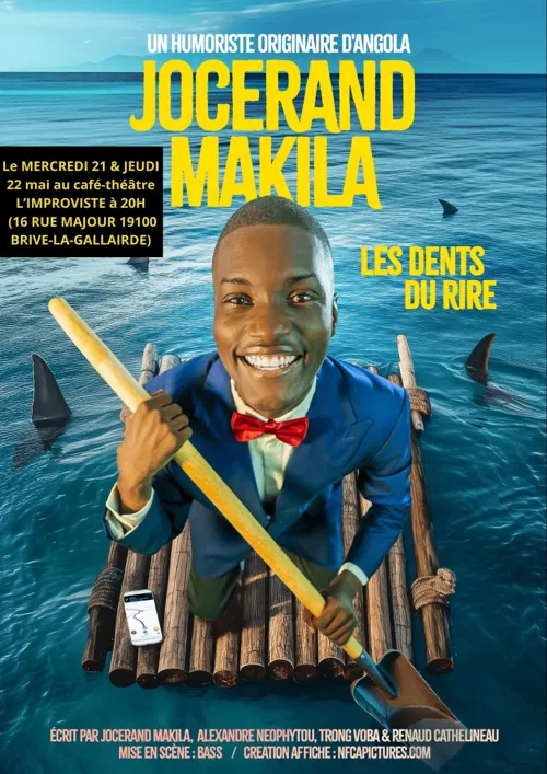 Affiche de Jocerand Makila dans Un Humoriste Originaire d'Angola