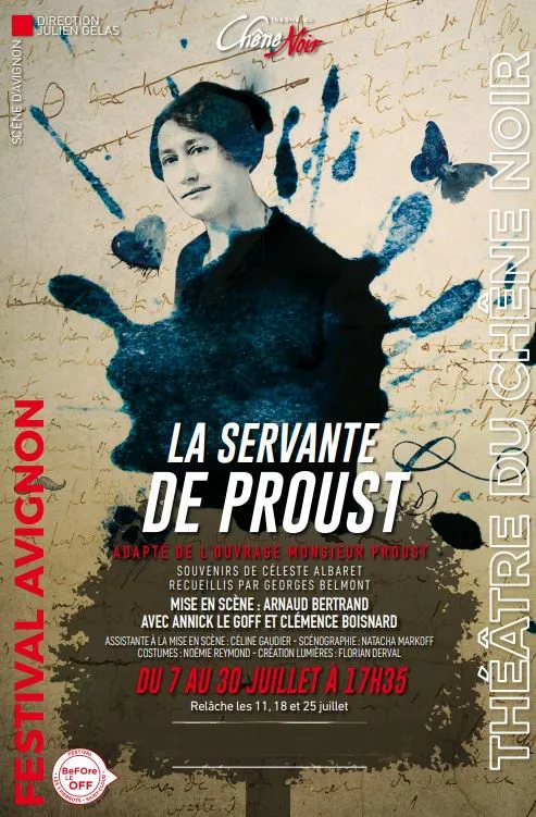 Affiche de La servante de Proust
