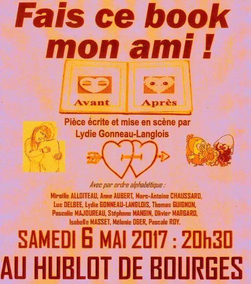 Affiche de Fais ce book mon ami !