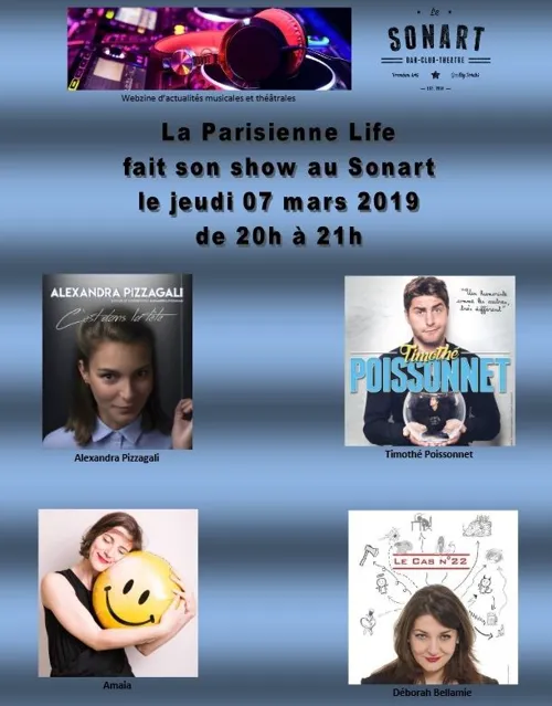 Affiche de La Parisienne Life Fait Son Show
