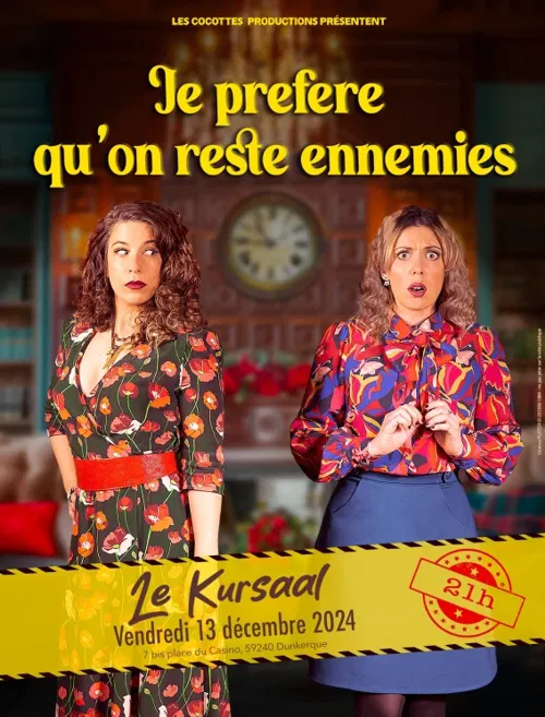 Affiche de Je préfère qu'on reste ennemies