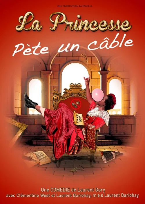 Affiche de La Princesse pète un câble
