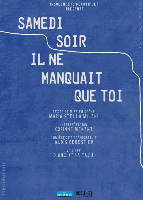 Affiche de Samedi soir il ne manquait que toi