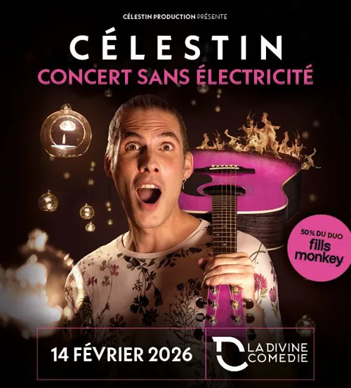 Affiche de Célestin : Concert sans électricité
