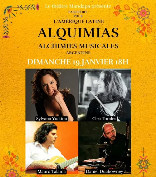 Affiche de Alquimias : Alchimies musicales d'Argentine