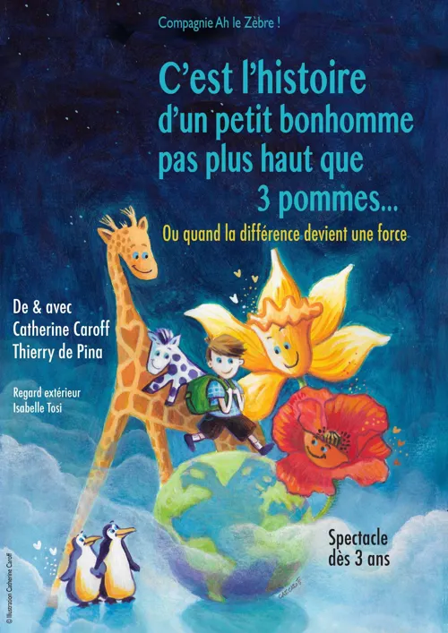 Affiche de Pas plus haut que 3 pommes